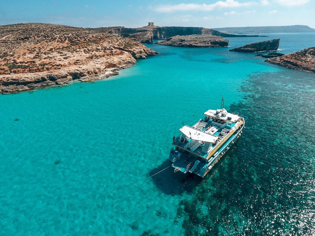 Malta Blue Lagoon - Camões rádio - Malta
