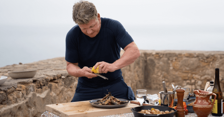 Gordon Ramsay em Portugal - Camões Rádio - Culinária Portugal