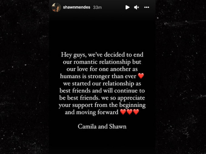Shawn Mendes e Camila Cabello separação - Camões Rádio - Noticias
