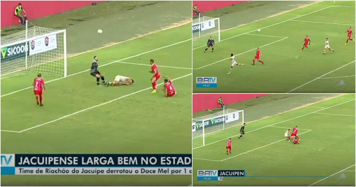 Jogador brasileiro marca golo incrivel - Camões Rádio - Futebol