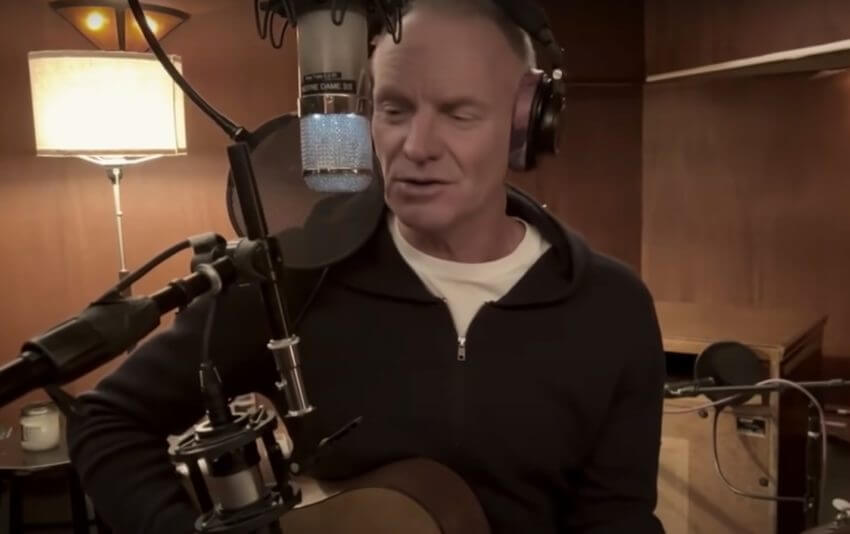 Sting canta Russians pela Ucrânia - Camões Rádio - Música