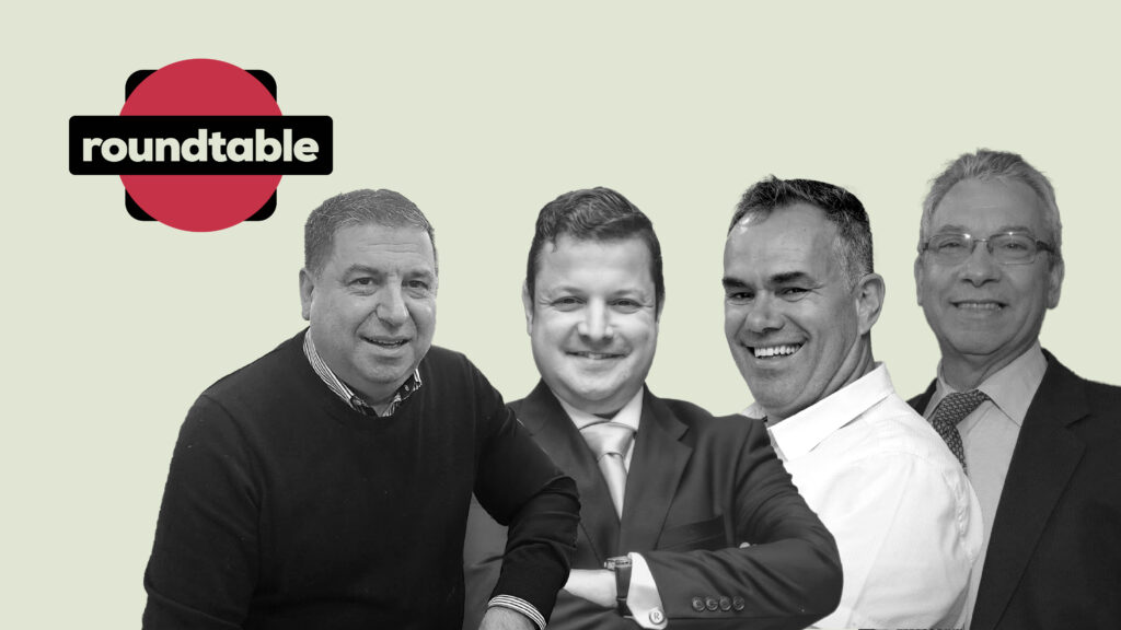 Logótipo do Camões Radio com o título do programa Roundtable, destacando o debate crucial sobre Movember e Saúde Masculina e a crise de saúde mental na comunidade Luso-Canadiana.